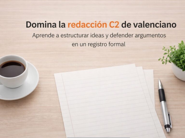consejos redaccion c2 valenciano